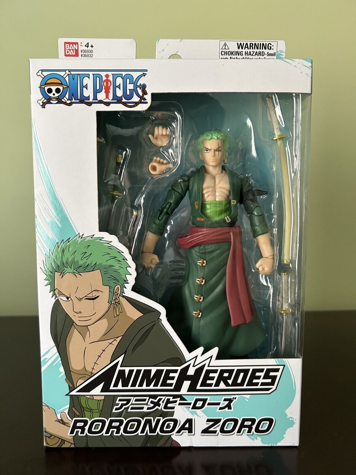 Figura Anime Heroes One Piece Roronoa Zoro Bandai