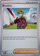 187/197 BRASSIUS | UNCOMMON | OBSIDIAN FLAMES POKEMON CARD