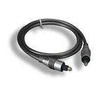 Lot10 12' Gray 5.0mm Toslink Male to Male Audio Cable S/Pdif Digital Dvd Mp3 Dat