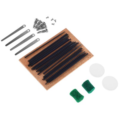  1 setzt ein umfassendes Saxophon -Reparatur -Kit, einschließlich Kork