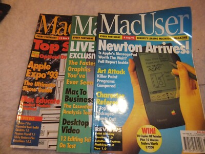 Mac User Issues x3 von 1993 - Retro Computing