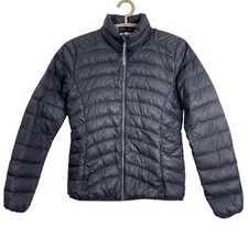 K-way Womens Packable Down Puffer Jacket Black Size Xs