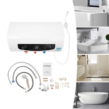 New Electric Hot Water Heater Warmer Heating Heat Tank Bathroom Shower House 35L