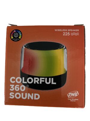 Wireless Speaker/Colorful 360 Degree Sound True Wireless Stereo