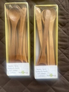 Bamboo tasting Mini spoons 240