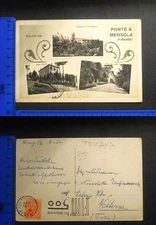 SHELF BRIDGE (FI) -VIEWS OF VILLAS/CASTLES OF THE LOCALITY - RARE -18496