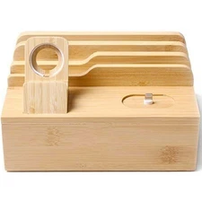 Bamboo Rx-1904 Multi Device Charging Organizer Compatible Apple