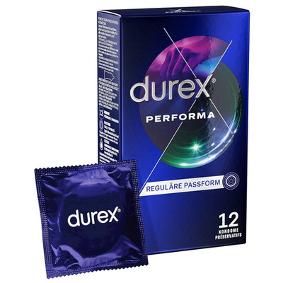 Durex Performa Condoms Extender Condoms with 5% Benzocaine