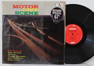 THAD JONES ''Motor City Scene'' LP (United Artists 4025, OG '59 Mono) VG++ SHRINK