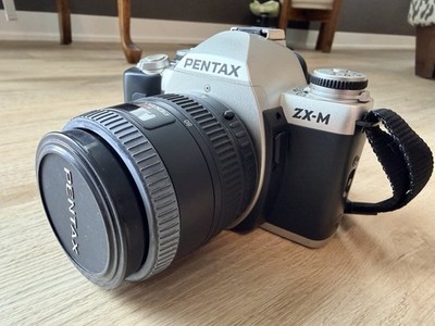Pentax ZX-M 35mm Film Camera Pentax 35-80mm Lens Tested Works with