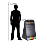 WinSpin 41x25" Large Prize Drop w/ LED Light 12 Pucks Board Game Carnival Party — photo 10