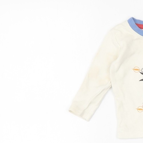Justice League Boys Long Sleeve T-Shirt White 2-3 Years - Picture 9 of 12