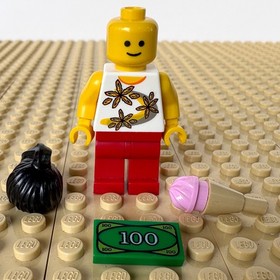 LEGO Creator, Grand Carousel: Woman + Ice Cream Cone, MONEY, twn082, 10196, 2009