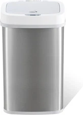 Automatic Touchless Motion Sensor Diaper Disposal Trash Can with lid, 