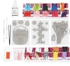 HSN Craft Buddy Art Easter Stamp Starter Kit NIB