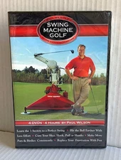 Paul Wilson's Swing Machine Golf Short Game Series - 4 DVD Set BRAND NEW SEALED