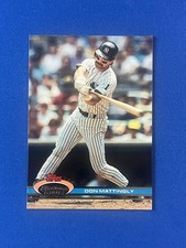 1991 Topps Stadium Club #21b Don Mattingly Baseball Card JPC