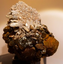 Arsenopyrit, Pyrit und Galenit Paragenese aus fernen Osten Russland