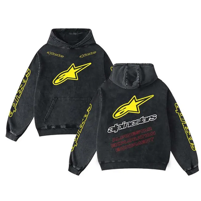 #ad Retro Motorcycle Exploration Equipment Washed Hoodie MotorGP World Champion $51.99