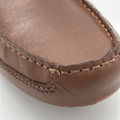 Clarks Markman Way Loafer in Dark Tan Leather (63881) Men display picture 1