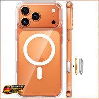 HandyhüLle Transparent FüR Iphone 17 Pro Magsafe Schutz Case Cover