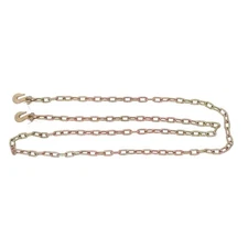 1/4 12' G70 Truck Drag Chain J-Hooks V-Chain Flatbed Truck