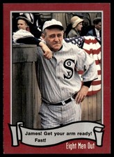 1988 Pacific Eight Men Out James! Get your arm ready! Fast! #61