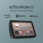 Amazon Echo Show 8 HD Wifi Smart Display Speaker Alexa w/ Camera - Charcoal NEW