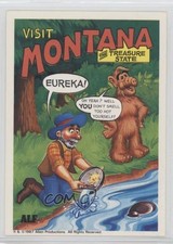 1987 Zoot US of Alf Stickers Alf Montana #26 0n8