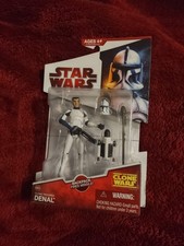 SEALED Hasbro Star Wars The Clone Wars Clone Trooper Denal CW20 2009