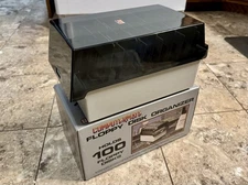 Vintage COMPUTERMATE Storage Case for 5 1/4" Floppy Disk Organizer Holds 100 NOS