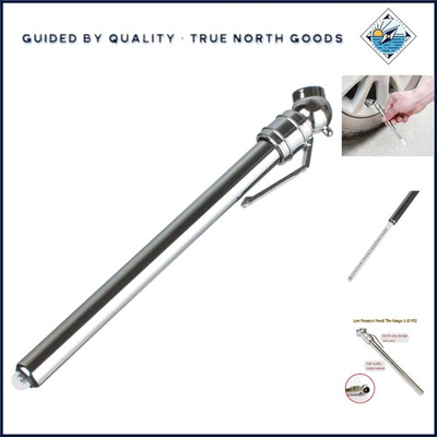 #ad 1 20 PSI Tire Pressure Gauge for Golf Carts and Dirt Bikes with Offset Chuck $9.71