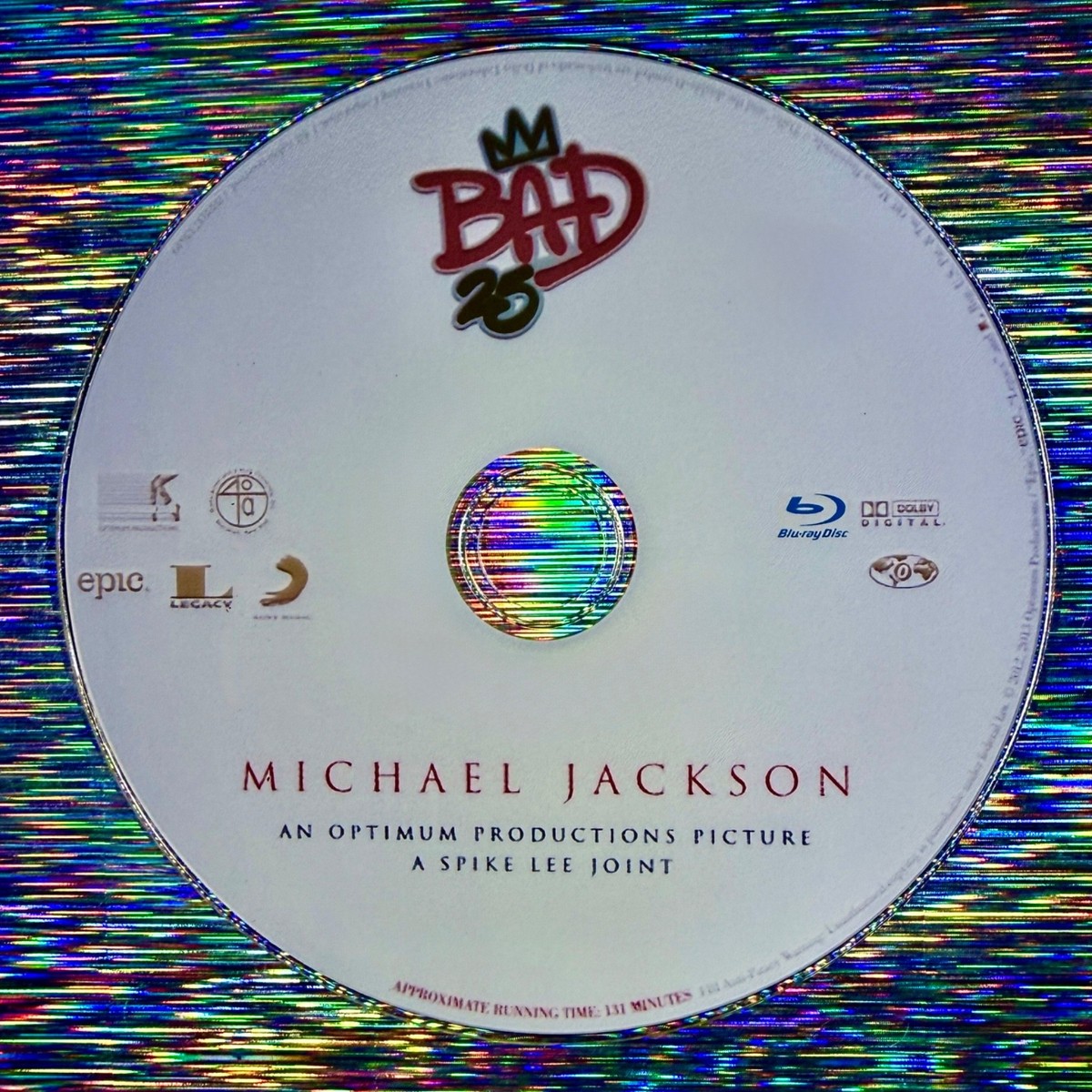 Michael Jackson BAD 25 BLU-RAY 2012 Documentary ORIGINAL FULL