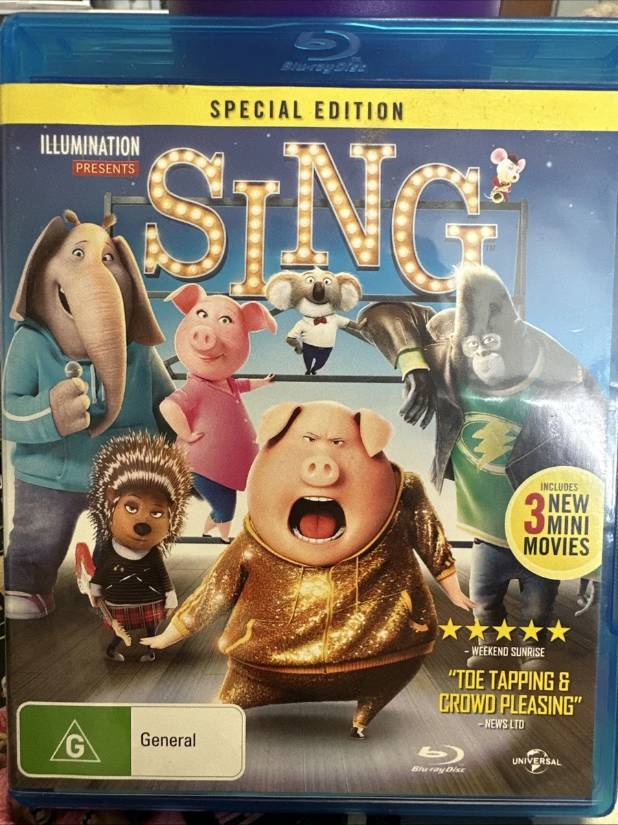 Sing (Special Edition, Blu-ray, 2016)