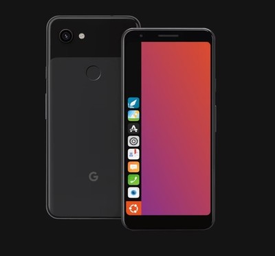 Google Pixel 3a 64GB, Ubuntu Touch Linux deGoogled unGoogled No Google - privacy