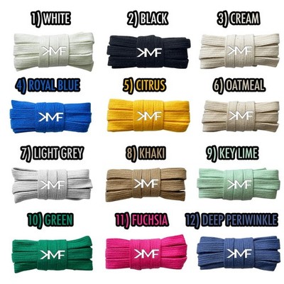 Flat Cotton Wide Shoelaces Replacement Laces For All Shoelaces 2026