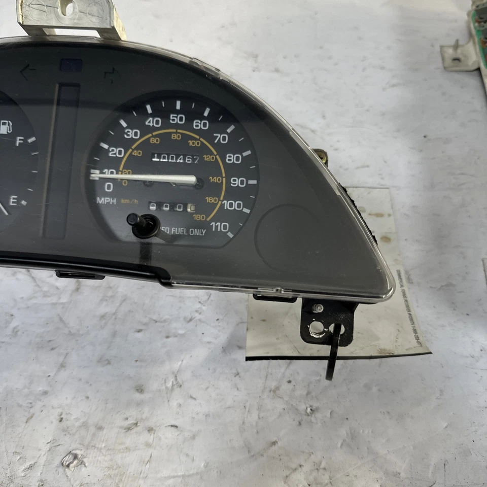 93-94 Toyota Tercel Speedometer Cluster 257-61639B G3 Foto 4 de 4