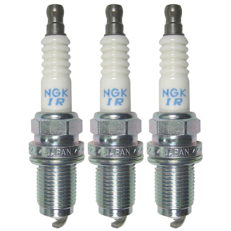 NGK Spark Plug 3657 3-PACK Laser Iridium IZFR5K11 14mm Copper Core, HR 5