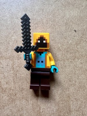 LEGO Shadow Hoodie Minifigur ~ Minecraft min206 ~ Original