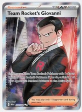 Team Rocket's Giovanni 225/182 SV10: Destined Rivals Ultra Rare Holo on eBay