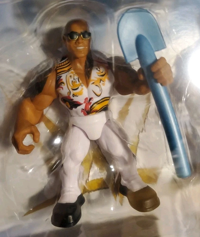 Figuras de acción WWE Knuckle Crunchers paquete de 3 con 8 accesorios,... Foto 3 de 4