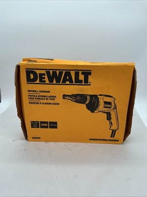 Dewalt DW255 High-Speed Variable Speed Reversible Drywall Gun Scrugun New in Box