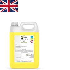 5L Lemon Floor Gel Cleaner - Eco-Friendly, Fresh Scent, Easy Grease Removal 3.71 per litre
