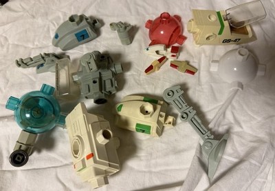 Vintage Capsela Spacelink Lot Of 14 Parts Pieces by Play Jour