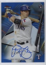 2020 Topps Finest Blue Refractor /150 Nick Solak #FA-NS Auto 0na3