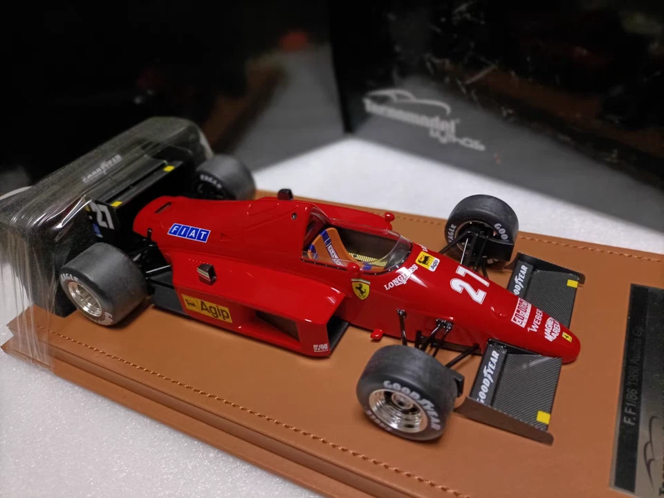 Tecnomodel 1:18 Ferrari F1/86 1986 #27 Austrian Grand Prix racing model - Image 3 of 4