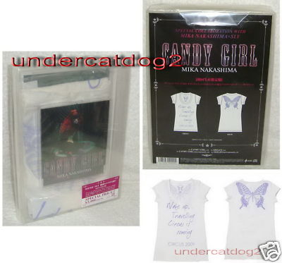 Mika Nakashima Candy Girl Japan Ltd CD+ SLY T-shirt B. | eBay UK