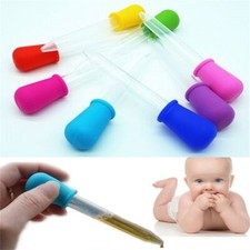3 x 5 ml Silikon Plastikpipetten Transferpipetten Pipetten Futterpipetten Klar