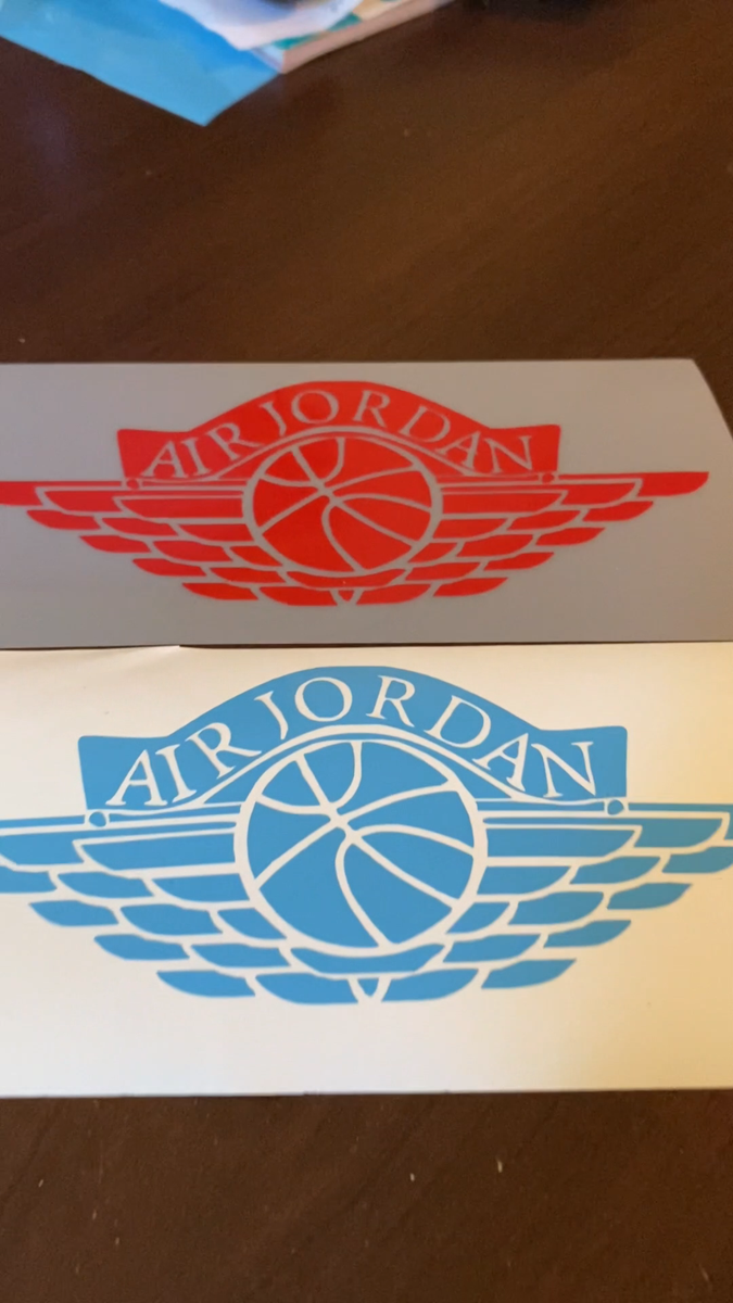 Air Jordan Wings Logo JDM Muscle Car Decal Window Vinyl Sticker | eBay