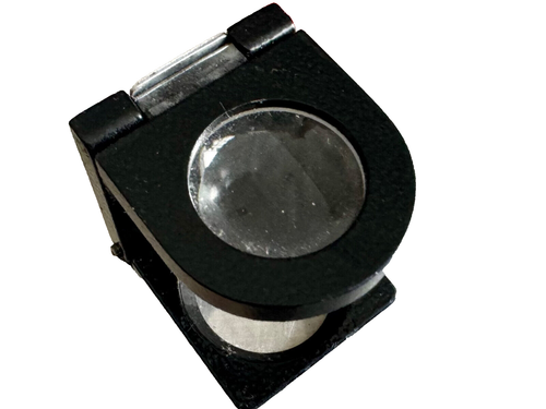 Original Carl Zeiss Jena Klapp-Lupe Fadenzähler Lupe Messlupe Einschlaglupe - 第 2/4 張圖片